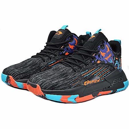 Sneakers Barbati Mbrands cu talpa flexibila hi tops, de baschet, Venom [4]