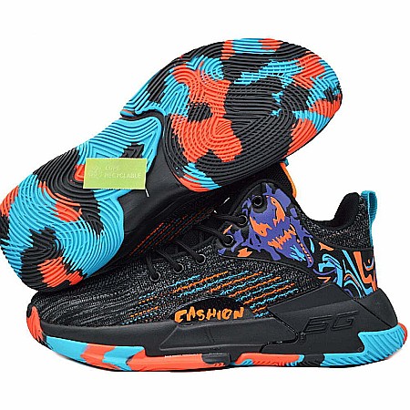 Sneakers Barbati Mbrands cu talpa flexibila hi tops, de baschet, Venom [2]