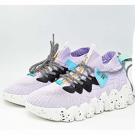 Sneakers Dama MBrands cu talpa flexibila, masiva, mov DH28 [4]