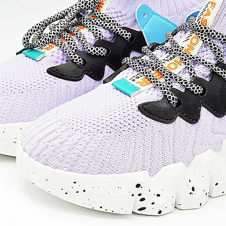 Sneakers Dama MBrands cu talpa flexibila, masiva, mov DH28 [5]