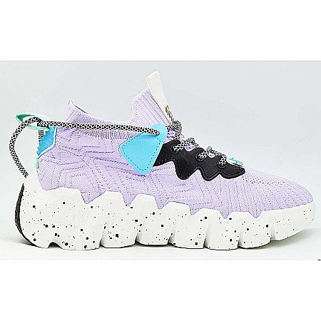 Sneakers Dama MBrands cu talpa flexibila, masiva, mov DH28 [1]