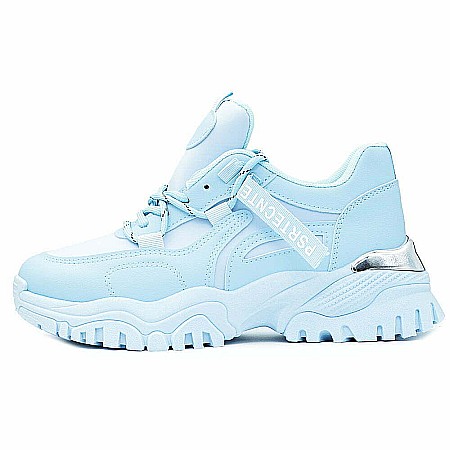 Sneakers Dama MBrands cu talpa flexibila si masiva, albastru ABC 337 [0]