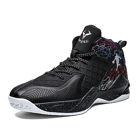 Bărbați - Sneakers pentru baschet MBrands, negru si pereche sosete