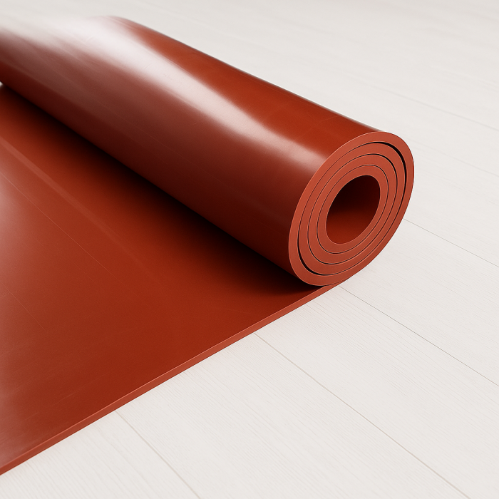 Covor Cauciuc Siliconic Rosu 6 mm [3]