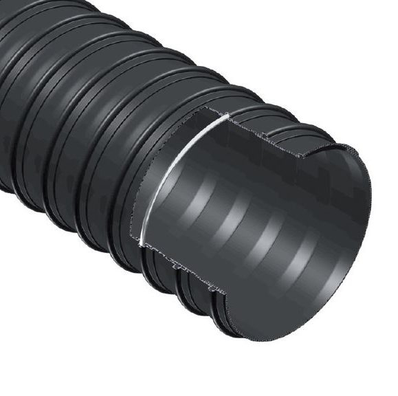 Furtun cauciuc termorezistent ventilatie 254 mm [2]