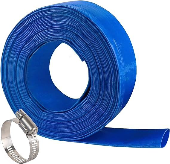 Furtun Plat din PVC albastru 152 mm [1]