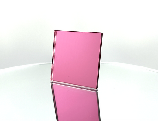 Placa Plexiglas Oglinda Roz 3 mm x 1000 x 1000 mm [2]