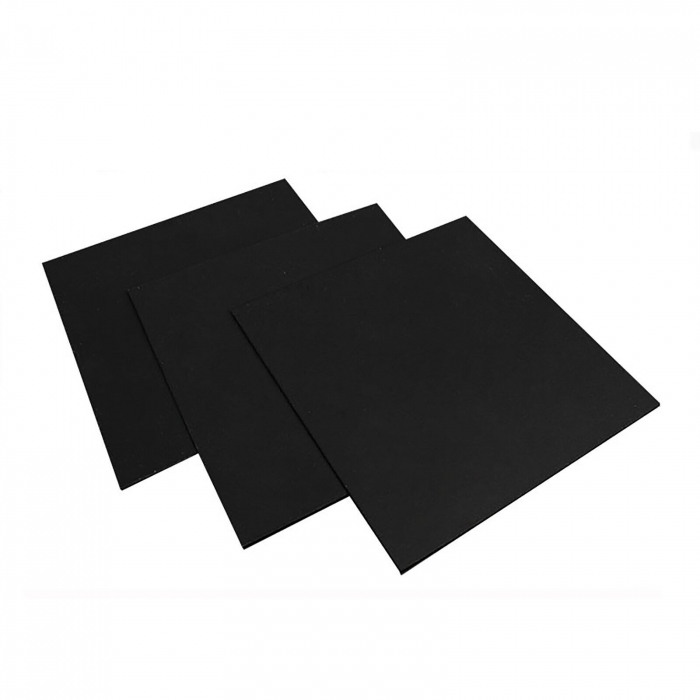 Placa PVC CAW Solid Negru 5 mm x 1000 x 2000 mm [2]