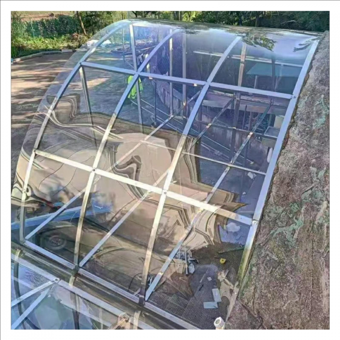 Policarbonat Compact Solid Transparent 18 mm x 2050 x 3050 mm [5]