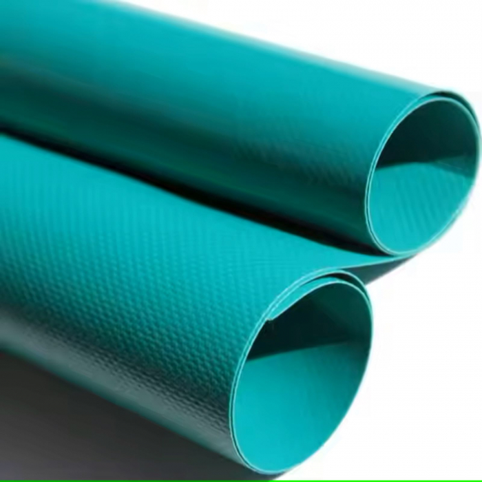 Prelate Camion, Tir, Semiremorca, 680 gr, Protectie UV, Latime 2750 mm, Verde RAL 6026, PVC Impermeabiala [1]