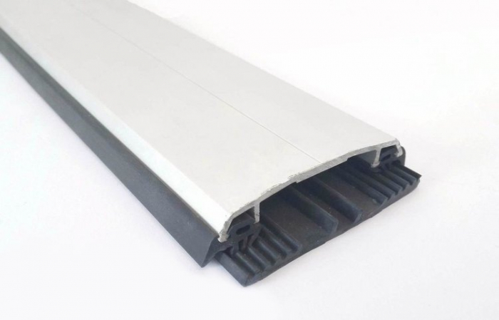 Profil aluminiu imbinare policarbonat, lungime 6000 mm / buc, kit garnituri inclus [1]