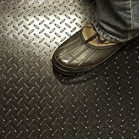 Covor Cauciuc Antiderapant cu Striatii Diamond 3 mm x 1600 mm latime [2]