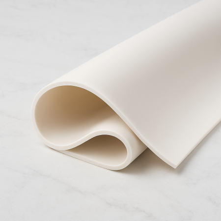 Covor Cauciuc Siliconic Alb 6 mm [1]