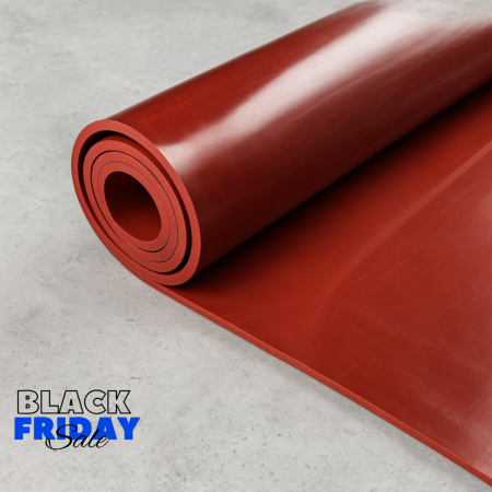 Covor Cauciuc Siliconic Rosu 6 mm Black Friday - Covor Cauciuc Siliconic Rosu 6 mm