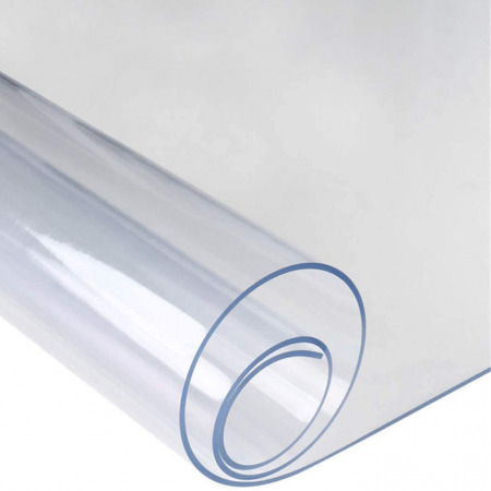 Folie PVC Cristal Transparenta Terasa 0.5 mm x latime 1400 mm [4]