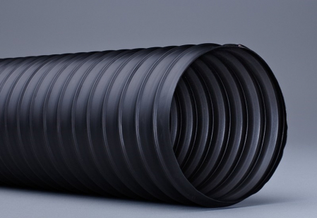 Furtun Ventilatie - Furtun cauciuc termorezistent ventilatie 127 mm