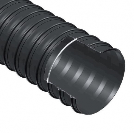 Furtun cauciuc termorezistent ventilatie 25 mm / 120 grade Celsius [1]