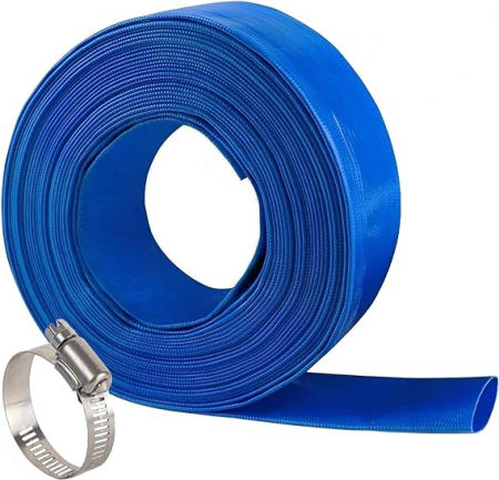 Furtun Plat Irigatii - Furtun Plat din PVC albastru 127 mm
