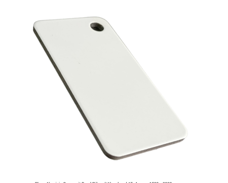 LICHIDARE STOC - Placa Aluminiu Compozit Bond/Dibond/Alucobond Alb 4 mm x 1014 x 240 mm