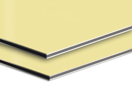 Placi Alucobond - Placa Aluminiu Compozit Bond/Dibond/Alucobond Crem / Ivory 4 mm x 1500 x 3200 mm