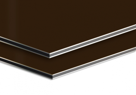 Placa Alucobond 3 mm - Placa Aluminiu Compozit Bond/Dibond/Alucobond Maro 3 mm x 1500 x 3050 mm