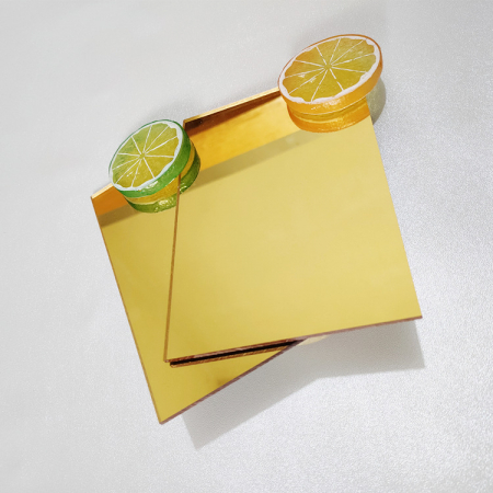 Placa Aluminiu Compozit Bond/Dibond/Alucobond Oglinda Aurie 4 mm x 1250 x 3200 mm [3]