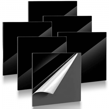 Plexiglas Negru Lucios - Placa Plexiglas negru 4 mm x 2050 x 3050 mm