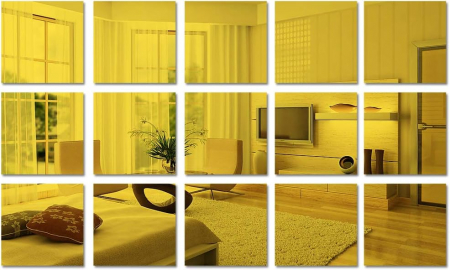 Placa Plexiglas Oglinda Gold 3 mm x 1000 x 1000 mm [3]