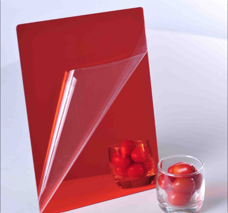 Plexiglas Rosu - Placa Plexiglas Oglinda Rosie 3 mm x 2050 x 3050 mm