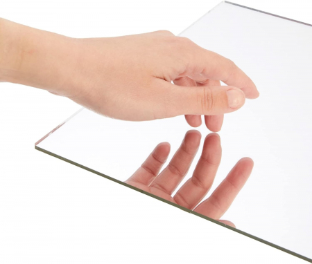 Placa Plexiglas Oglinda Silver 2 mm x 1000 x 1000 mm [2]