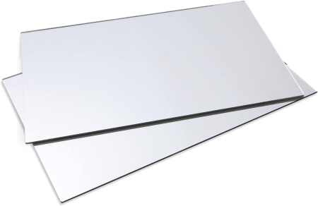 LICHIDARE STOC - Placa Plexiglas Oglinda Silver 3 mm x 440 x 735 mm