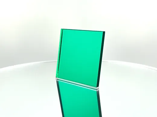 TOATE PRODUSELE - Placa Plexiglas Oglinda Verde 3 mm x 1000 x 1000 mm