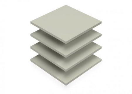 Placa Polipropilena PP-H gri 12 mm x 1000 x 2000 mm [4]