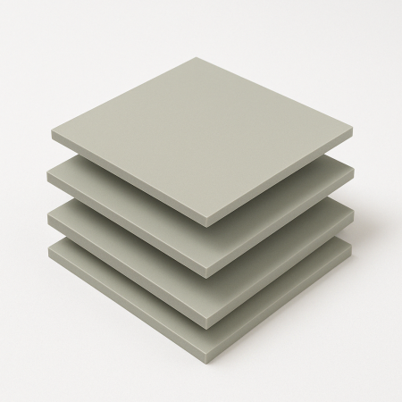 Polipropilena - Placa Polipropilena PP-H gri 12 mm x 1000 x 2000 mm