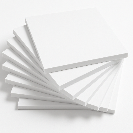 LICHIDARE STOC - Placa PVC CAW Solid Alb 4 mm x 1000 x 1000 mm