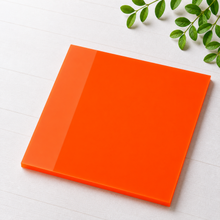 Plexiglas Colorat - Plexiglas Colorat Portocaliu 3 mm x 2050 x 3050 mm
