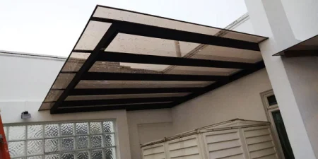 Policarbonat Compact Solid Fumuriu 4 mm x 1000 x 1000 mm [2]