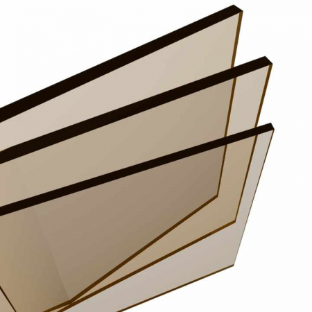 Placi Policarbonat Compact (Solid) - Policarbonat Compact Solid Fumuriu 4 mm x 2050 x 1523 mm