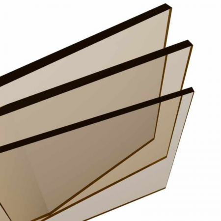 LICHIDARE STOC - Policarbonat Compact Solid Fumuriu 6 mm x 850 x 1525 mm