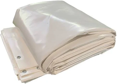 Prelate Camion, Tir, Semiremorca, 630 gr, Latime 2750 mm, Alb RAL 9016, PVC Impermeabiala UV [1]