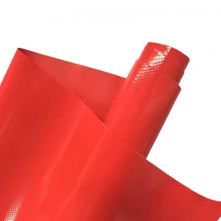 Prelate Camion, Tir, Semiremorca, 680 gr, Protectie UV, Latime 2750 mm, Rosu RAL 3020, PVC Impermeabiala [0]