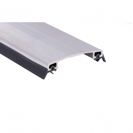 Placi Policarbonat Compact (Solid) - Profil aluminiu imbinare policarbonat, lungime 3000 mm / buc, garnitura de margine inclusa