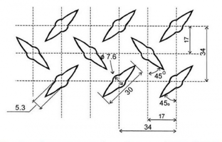 Tabla Aluminiu Striata Diamond 1.5 mm x 1000 x 2000 mm [2]