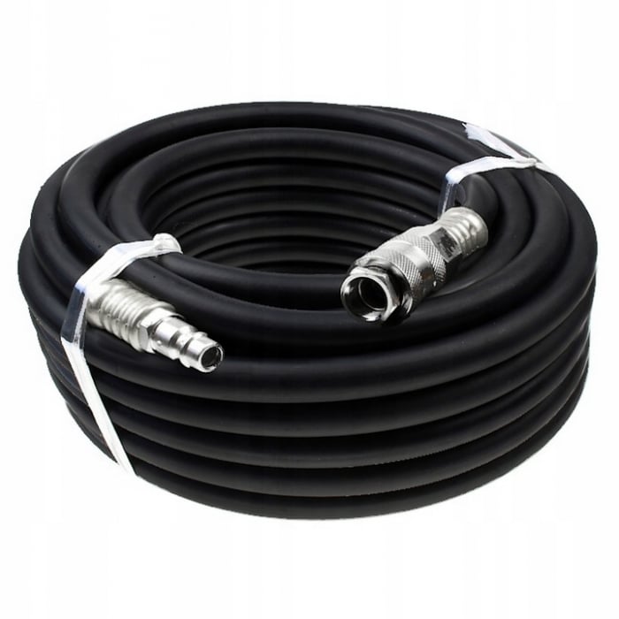 Furtun pneumatic din cauciuc 15 m Black [4]