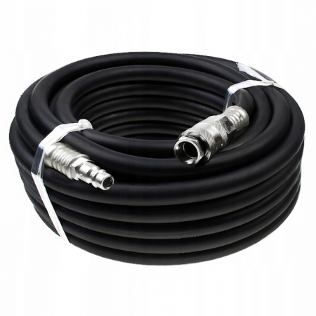 Furtun pneumatic din cauciuc 15 m Black [3]