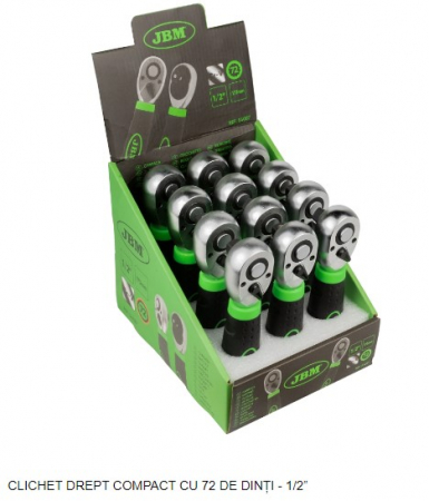 UNELTE PENTRU ATELIER - Clichet drept compact cu 72 de dinti 1/2