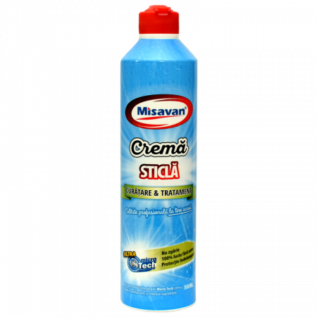 Produse pentru geamuri si oglinzi - Crema Tratament Sticla 500Ml
