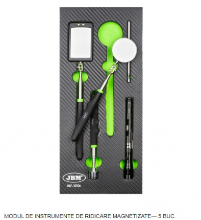 Unelte pentru inspectie/recuperatoare - MODUL DE INSTRUMENTE DE RIDICARE MAGNETIZATE— 5 BUC.