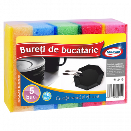 Bureti de vase - Msv Burete Necanelat Mare 5/Set