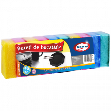 Bureti de vase - Msv Burete Necanelat Mic 10/Set